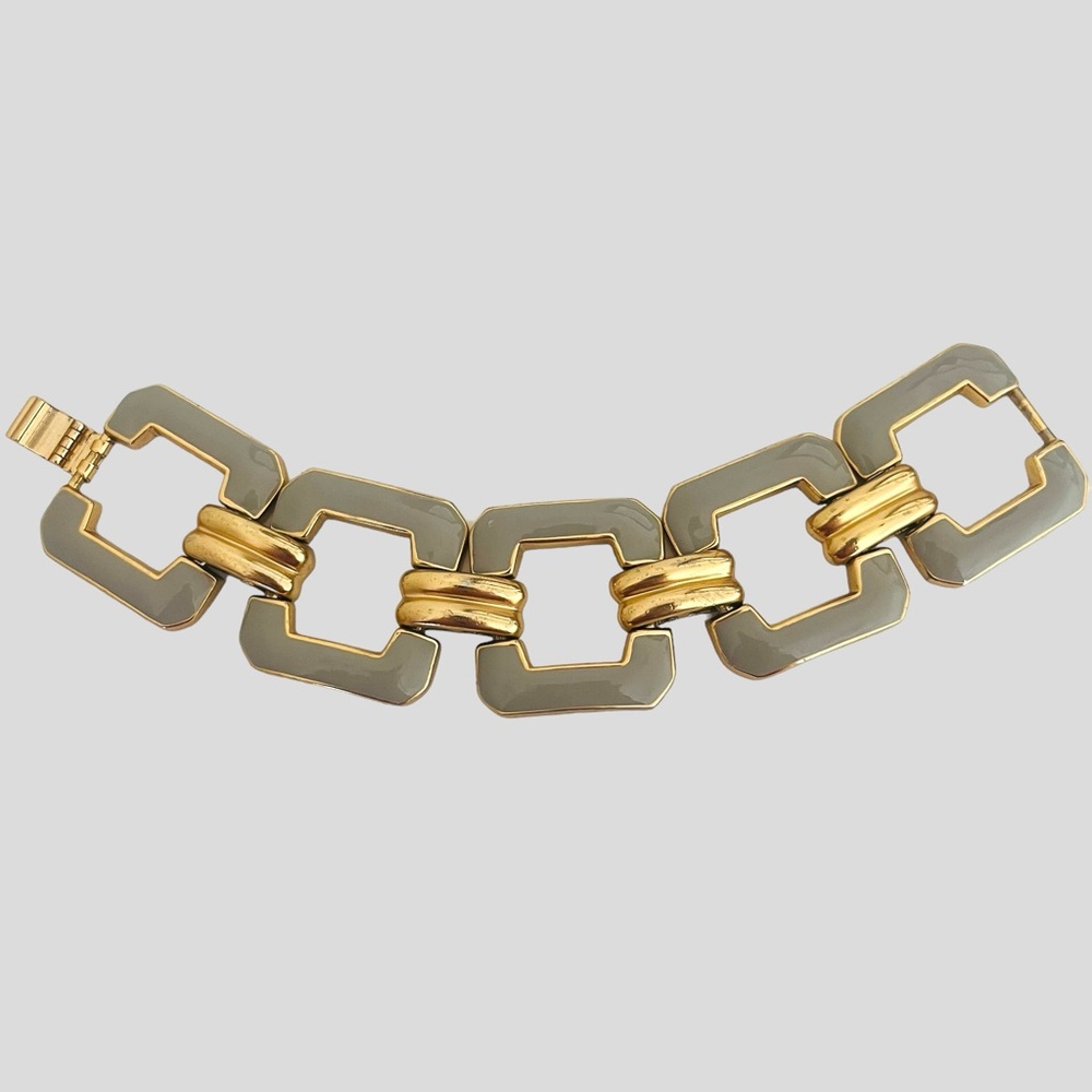 J. Crew Classic Link Enamel Bracelet